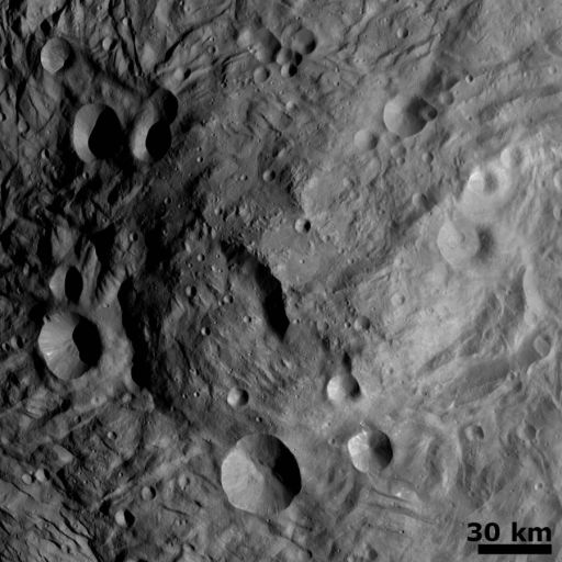 Vesta's south polar mound