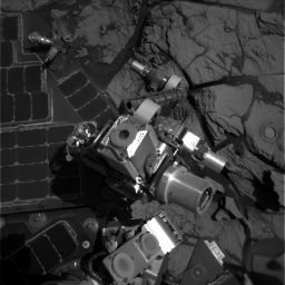 View from Opportunity's Navcam, sol 706