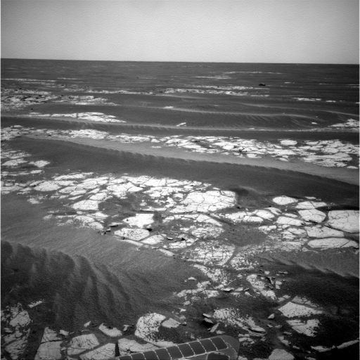 Opportunity Navcam view, sol 2,020
