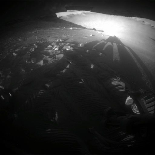 Opportunity looks back at Victoria