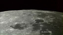 HDTV image of the Moon from Kaguya