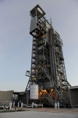 The GRAIL twins meet their rocket