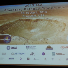 Planetary Defense Conference Slide