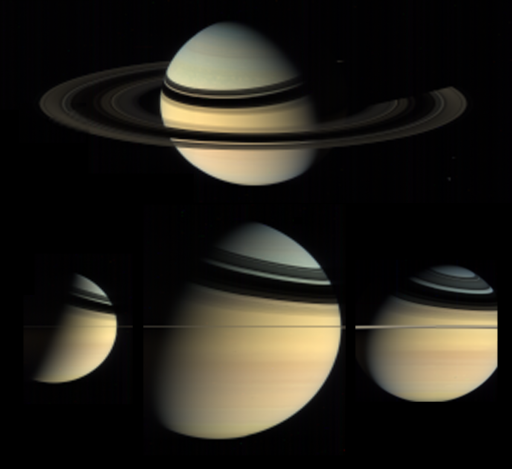Saturn as seen from VIMS