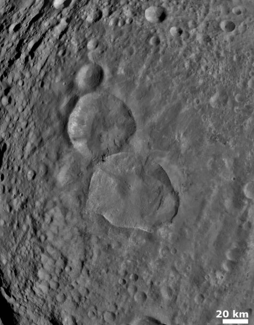 Vesta's 'Snowman'
