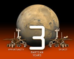 Three years on Mars