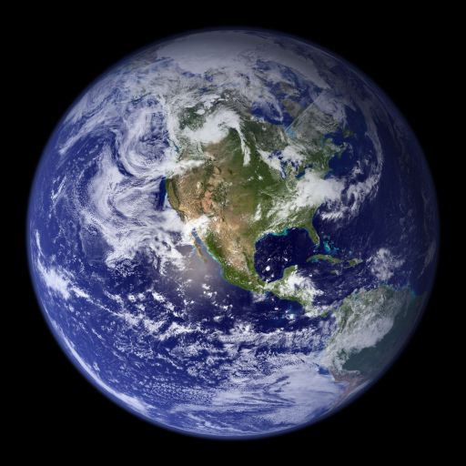 Earth! A Spectacular 'Blue Marble'
