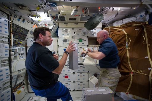Shuttle LIFE Experiment with Astronauts