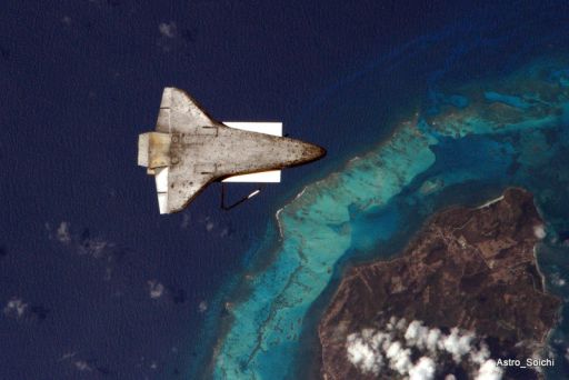 Discovery over the Caribbean