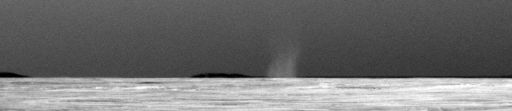 Opportunity's first dust devil
