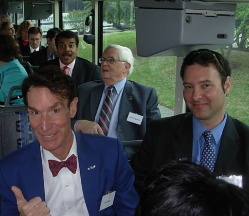 On the Bus to the Space Conference