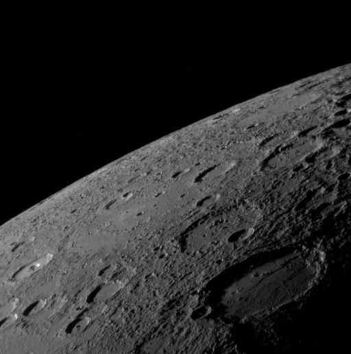 Across Mercury's horizon