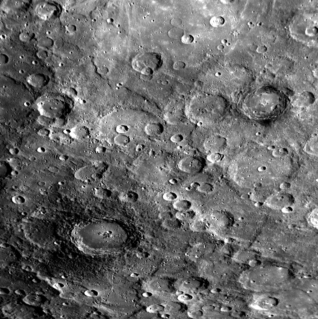 Craters On Mercury Craters On Mercury