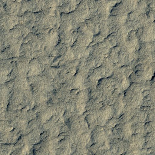 Terrain within the Mars Polar Lander landing ellipse