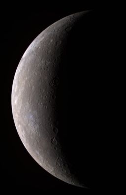 Mercury in color from MESSENGER