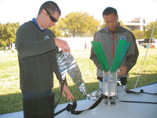 Chris and Justin explain how the solar sail works.