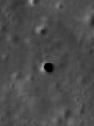 A probable cave skylight on the Moon