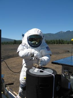 Field Work in the Spacesuit
