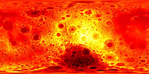 Kaguya laser altimeter topographic map of the Moon
