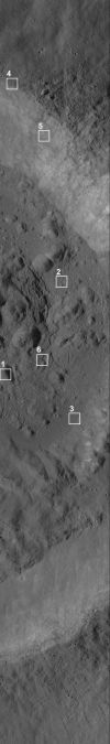 Necho crater on the Moon