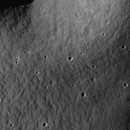 'Elephant skin' texture in the lunar soil