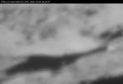 MMTO image of LCROSS plume on crater Cabeus A