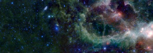First WISE Image of the Week: A piece of the Heart Nebula