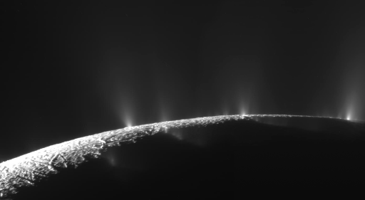 Enceladan south polar vents and plumes