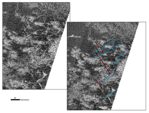 Rectangular networks on Titan