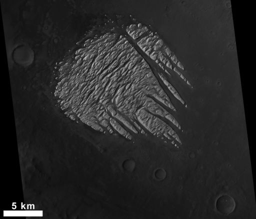 View of White Rock from Mars Reconnaissance Orbiter