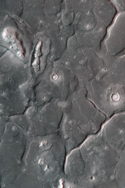 The Acidalia mounds in 3D