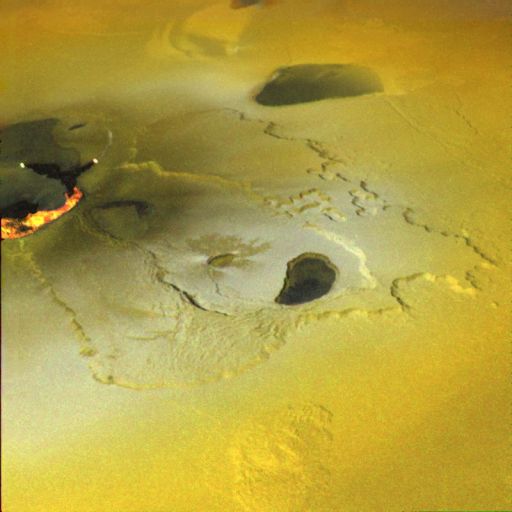 Eruption at Tvashtar Catena, Io