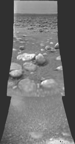 The Huygens landing site