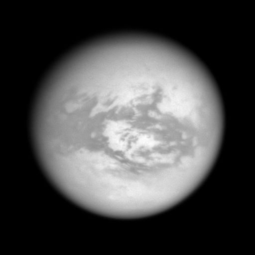 Titan's anti-Saturn hemisphere