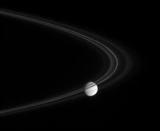 Mimas and the F ring