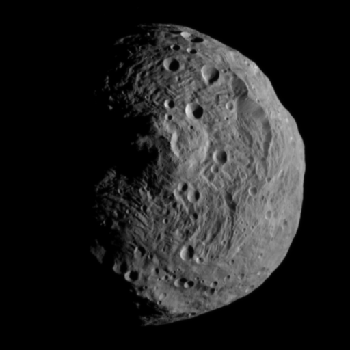 Vesta from 15,000 kilometers
