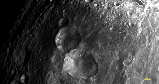 Vesta's 'Snowman'