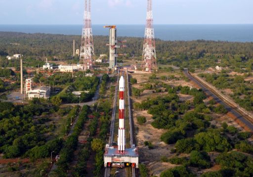 Chandrayaan-1 journeys to the launch pad