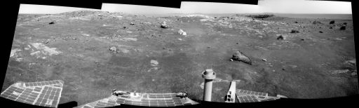 Opportunity panorama, sol 2450