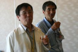 Toasting Kaguya's launch