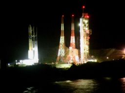 Kaguya moves to the launch pad