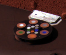 Calibration target on Phoenix