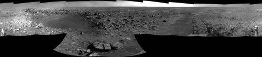 Concepcion crater, Opportunity sol 2147