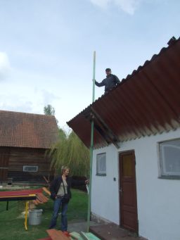 The Soltmany meteorite's path