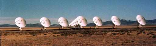 The VLA after searching for the Wow! signal