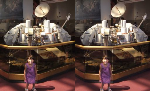 Anahita and Viking in the National Air and Space Museum