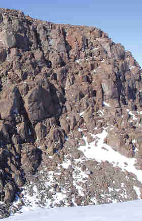 Cliffs of Ferrar dolerite