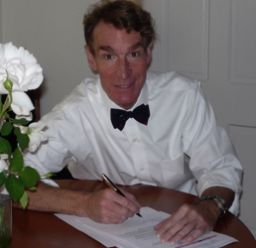 Bill Nye Signs the Principles of The Roadmap to Space
