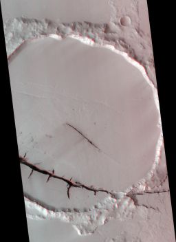 3D Anaglyph: Cerberus Fossae