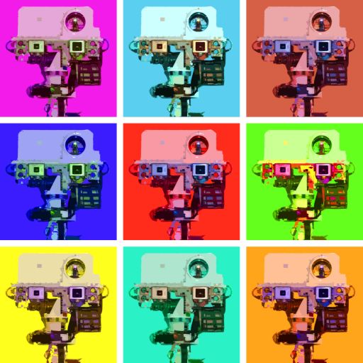 What if Warhol had painted Curiosity?